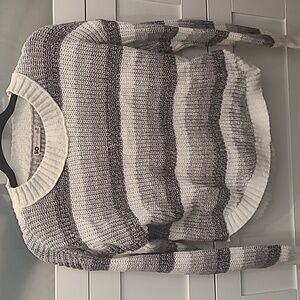 Grey stripped, XS, Kohls sweater
